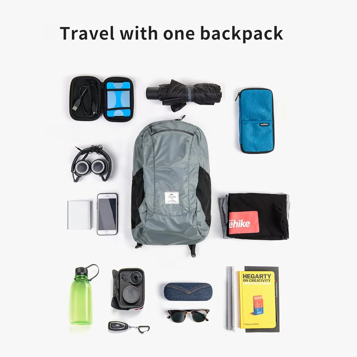 Naturehike Ultralight Waterproof Foldable Backpack For Camping And Hiking
