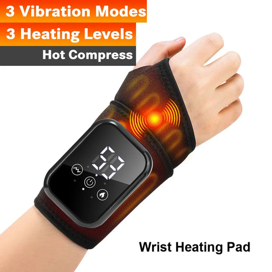 Hailicare Rechargeable Electric Heating Ankle Brace Massager For Feet