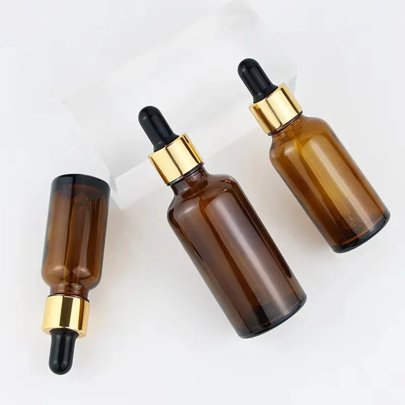 Premium Glass Dropper Bottles For Essential Oil And Aromatherapy With Funnel