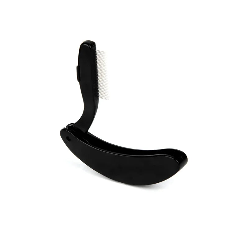Folding Spike Lash Comb For Eyelash Extension Separation And Grooming