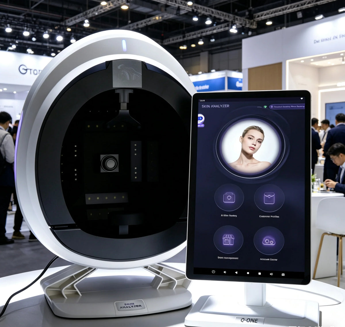 Myoslim Professional AI Facial Skin Analyzer Diagnostic Machine
