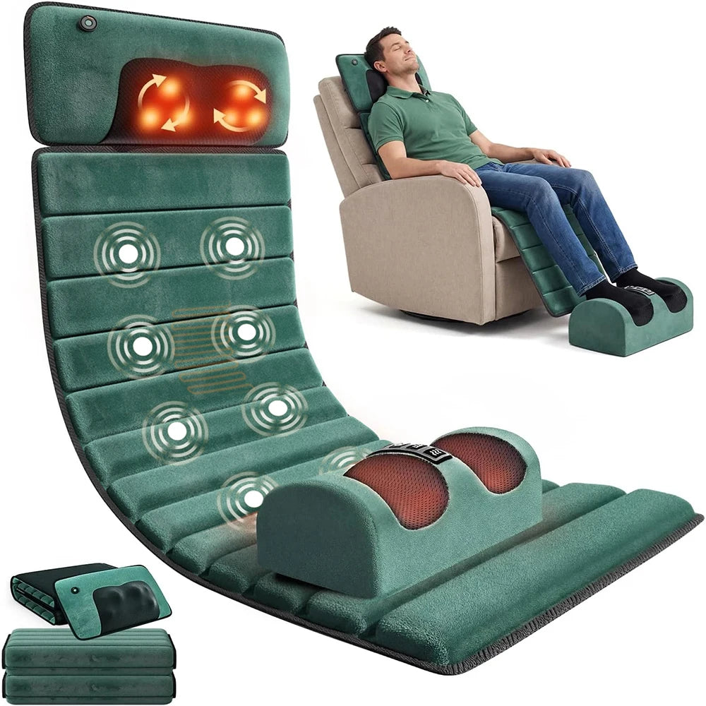 HOMEMASSA Full Body Vibration Massage Mat For Muscle Relaxation