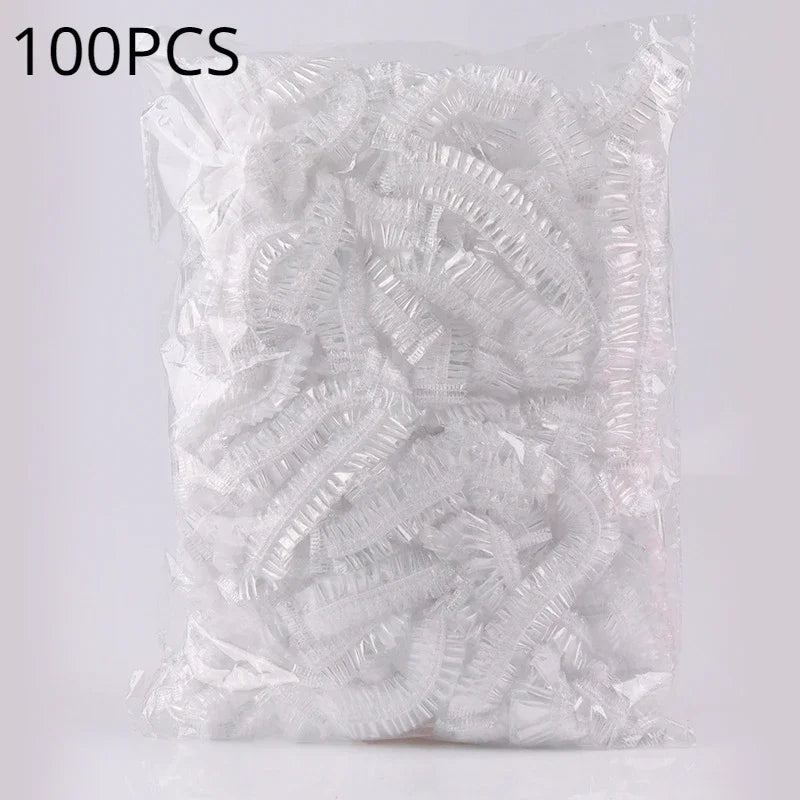 Premium Disposable Waterproof Shower Cap For Bathroom Travel