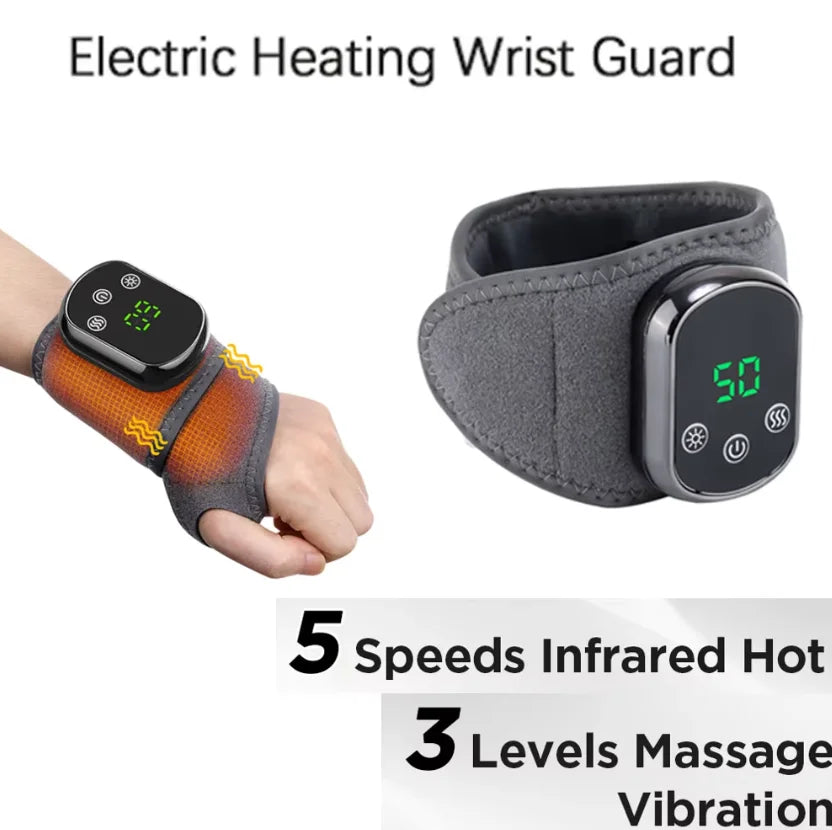 Hailicare Rechargeable Electric Heating Ankle Brace Massager For Feet