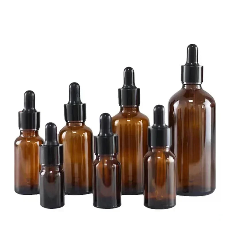 Premium Glass Dropper Bottles For Essential Oil And Aromatherapy With Funnel