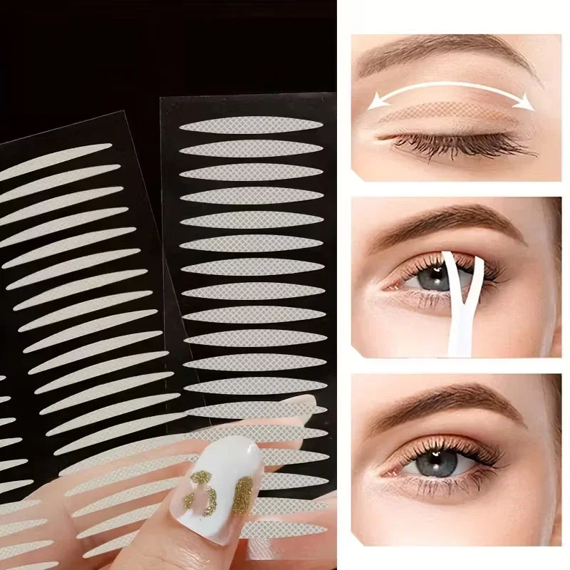 Invisible Double Eyelid Tape With Application Tool For Natural Makeup