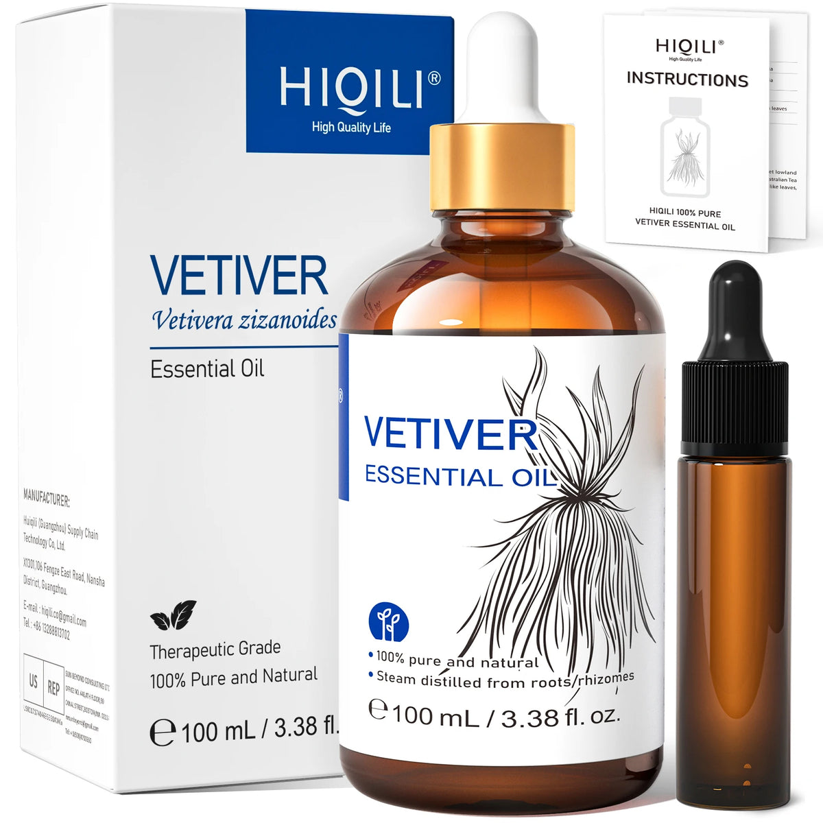 Hiqili Natural Essential Oils for Aromatherapy and Diffusers