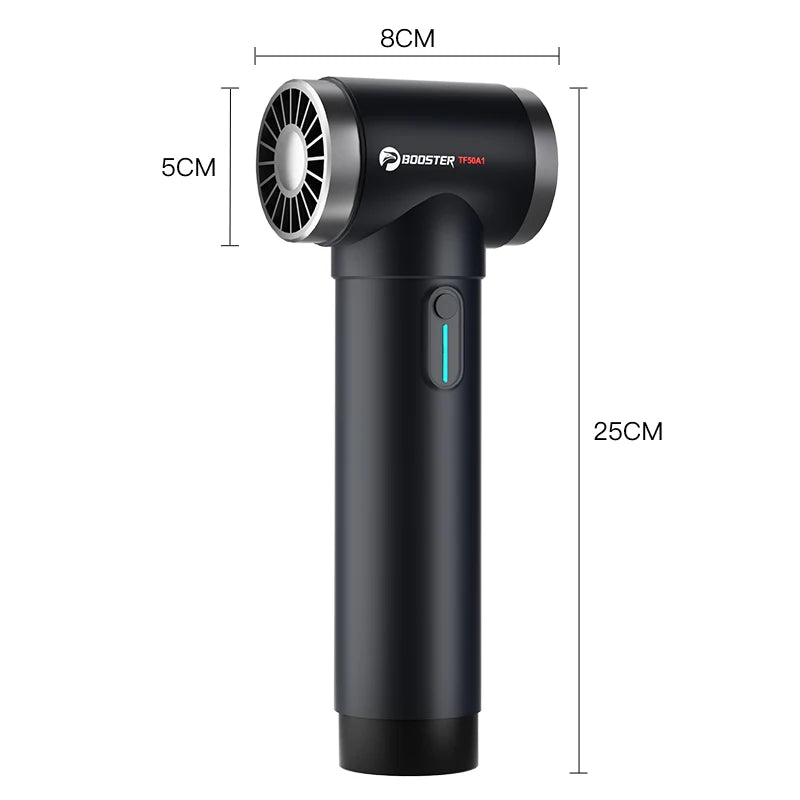 Booster Turbo Car Blower Provides Four Speeds For Fast Drying