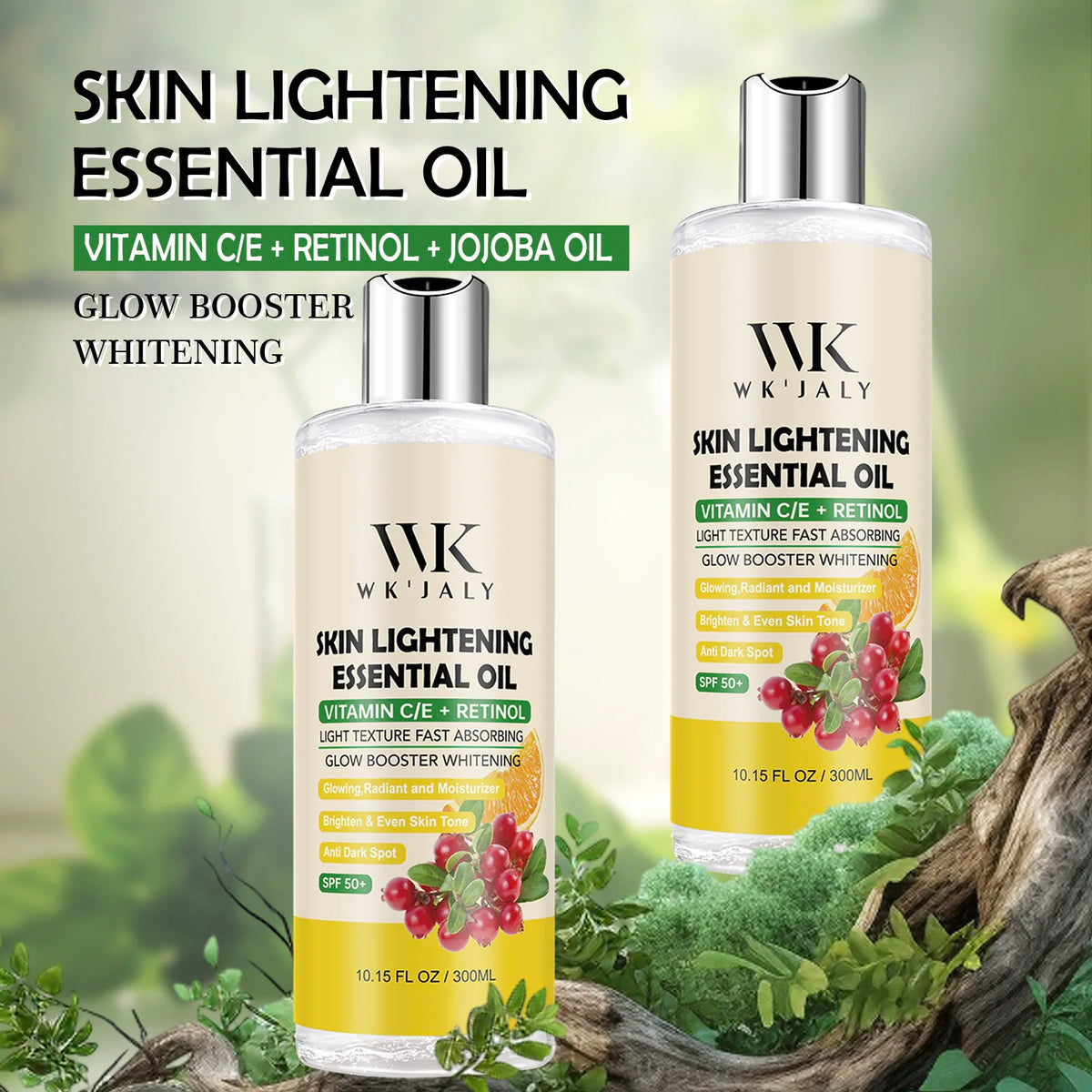 WK JALY Lightening Body Oil Brightens And Moisturizes Skin