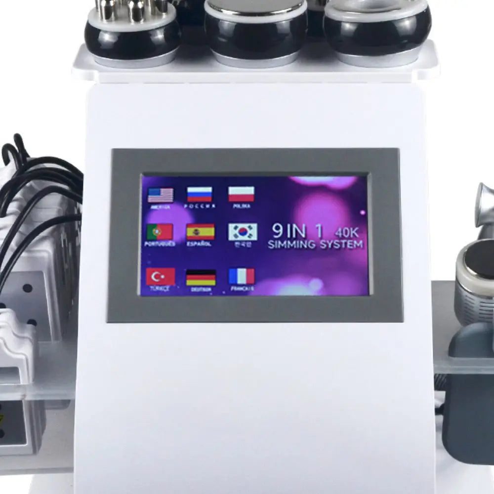 Moonic 9 In 1 Cavitation Body Beauty Massage Machine