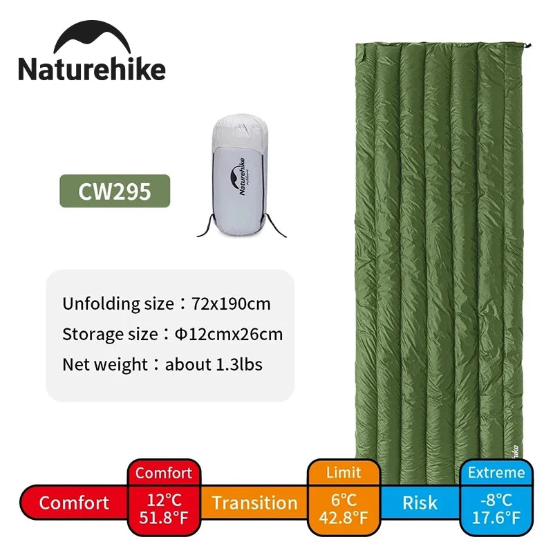 Naturehike Ultralight Duck Down Double Camping Sleeping Bag