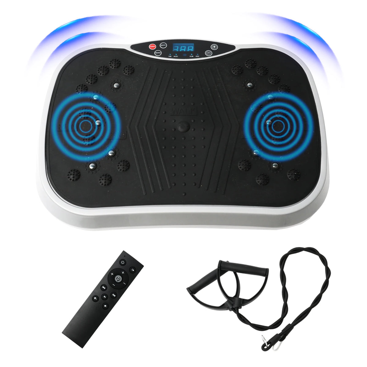 Portable Full Body Vibration Plate Exercise Machine Bluetooth Remote