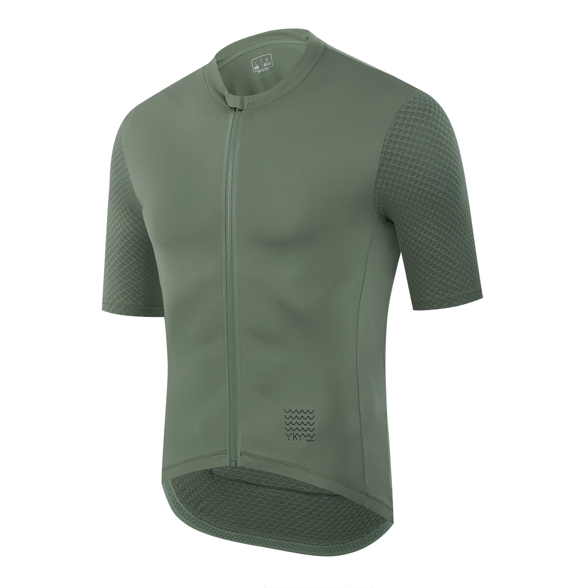 YKYWBIKE Men Short Sleeve Cycling Jersey Breathable Road Bike