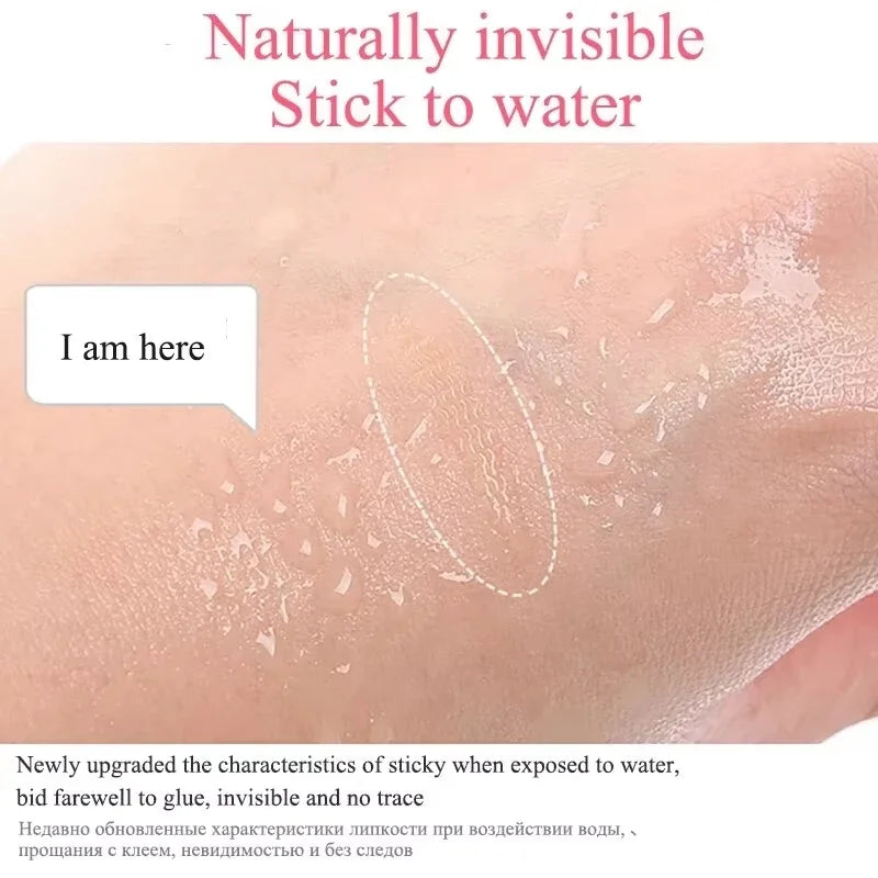 Invisible Double Eyelid Tape With Application Tool For Natural Makeup