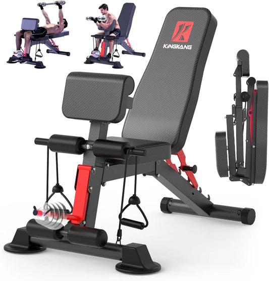 Foldable Weight Dumbbell Bench For Full Body Strength Workout