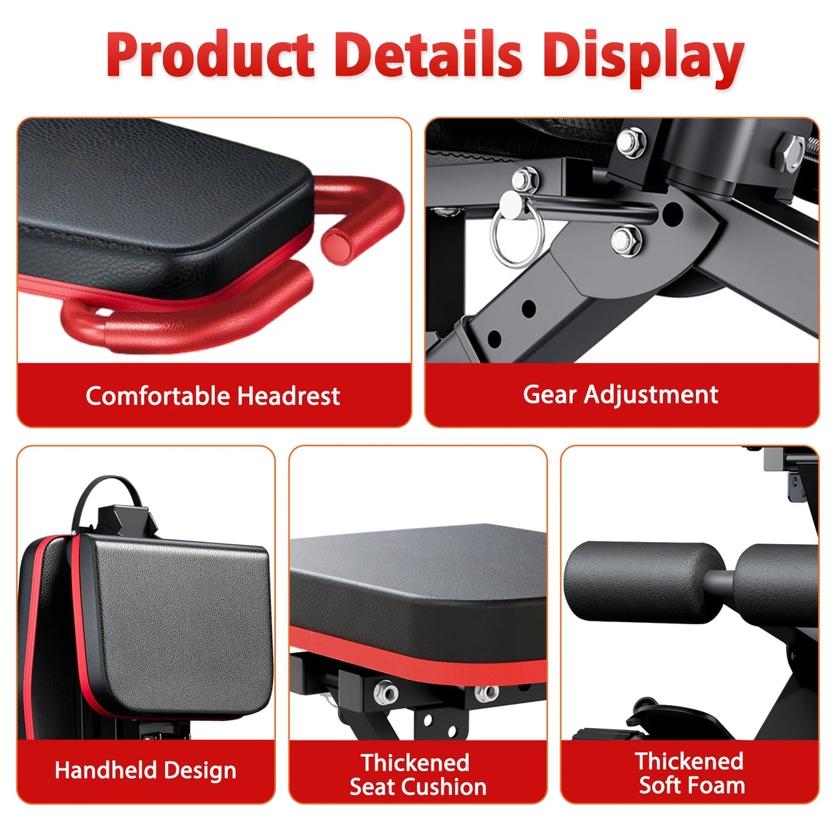14 In 1 Foldable Dumbbell Bench For Full Body Workouts