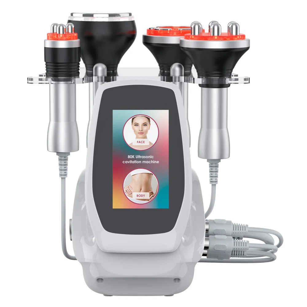 80K Cavitation Ultrasonic Body Slimming Facial Vacuum Skin Tightening Massager