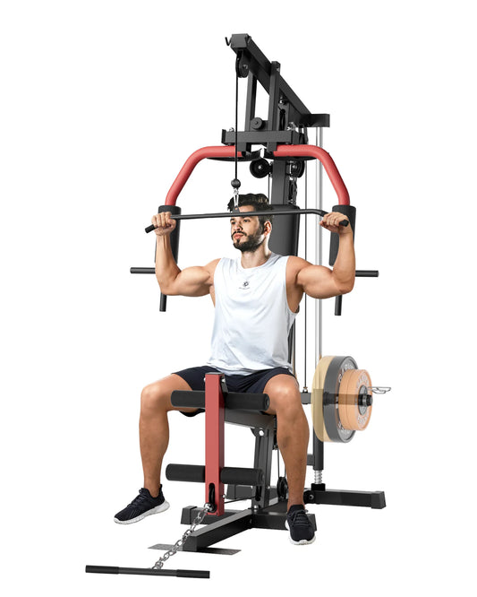 HiMiss Multifunctional Home Gym For Full Body Strength Training Exercises