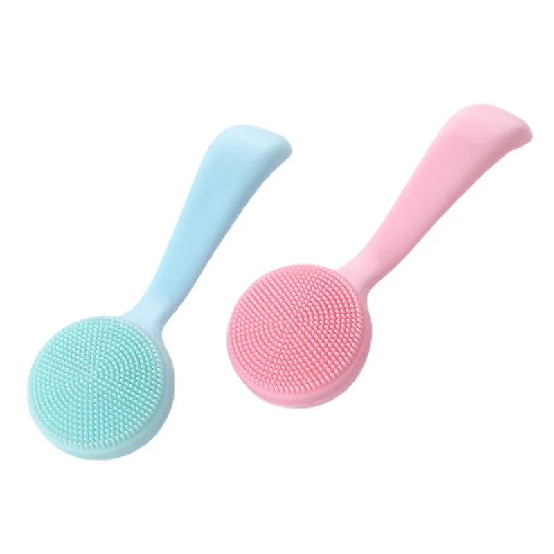 Silicone Facial Cleansing Brush Makeup Remover Blackhead Pore Cleaner
