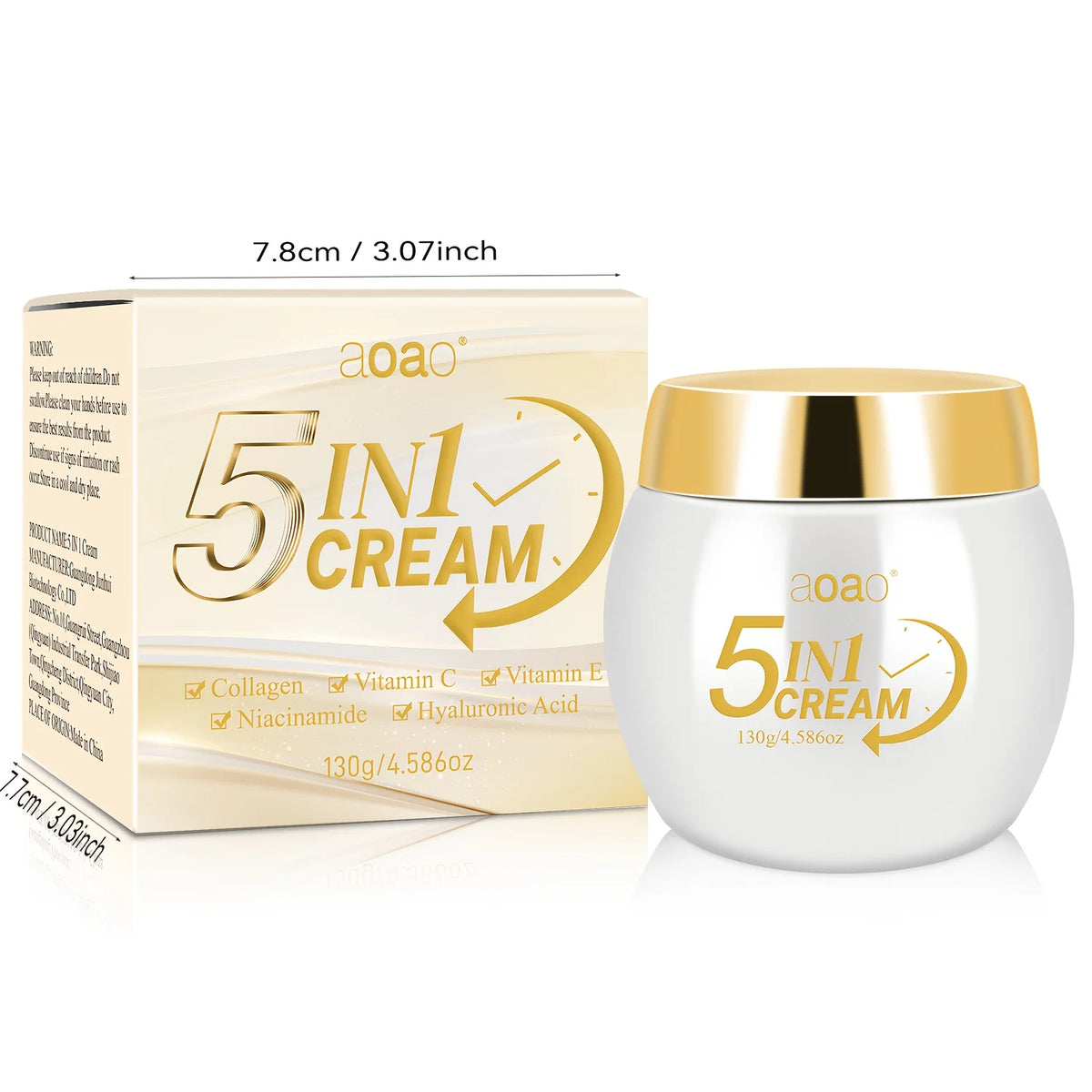 Aoao Collagen Niacinamide Moisturizing Cream For Radiant Skin
