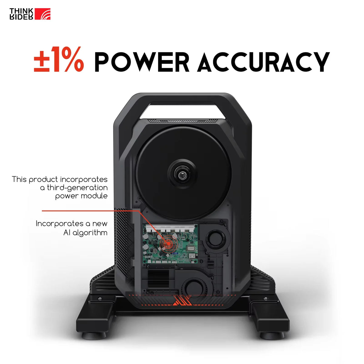 ThinkRider XXPRO Direct Drive Smart Bike Trainer With Power Generation
