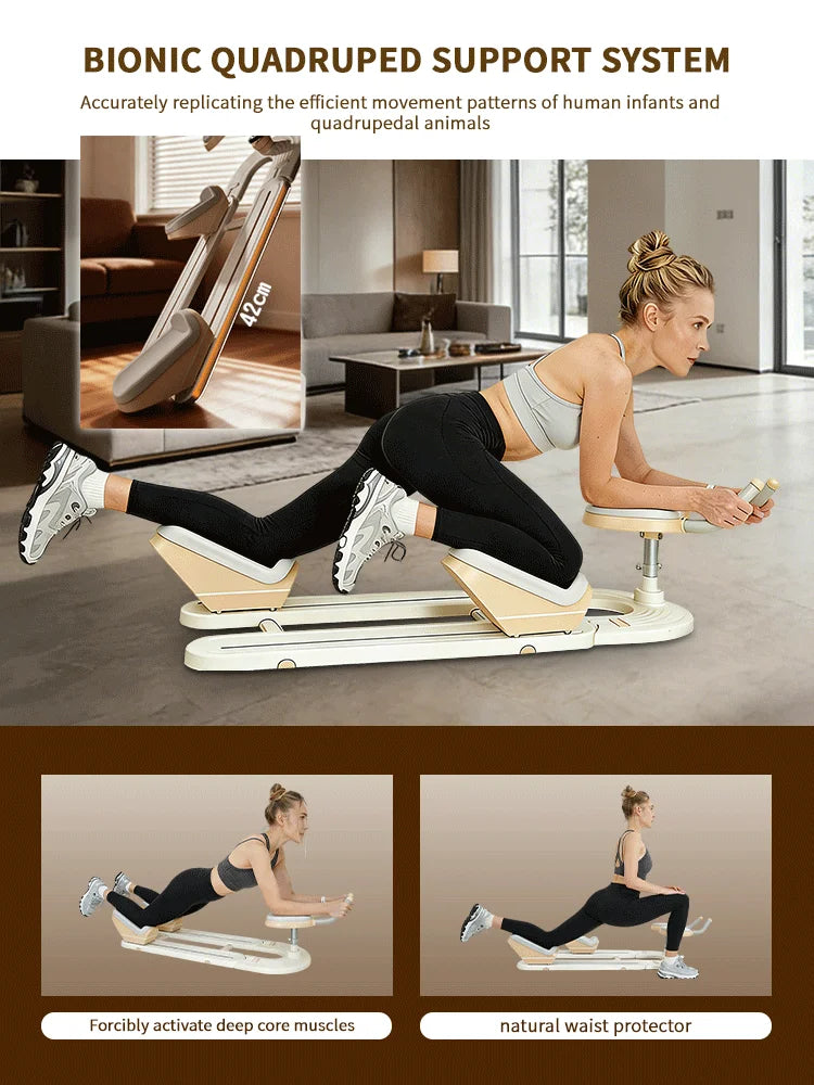 Back Stretch Trainer For Spinal Twist And Abdominal Workouts