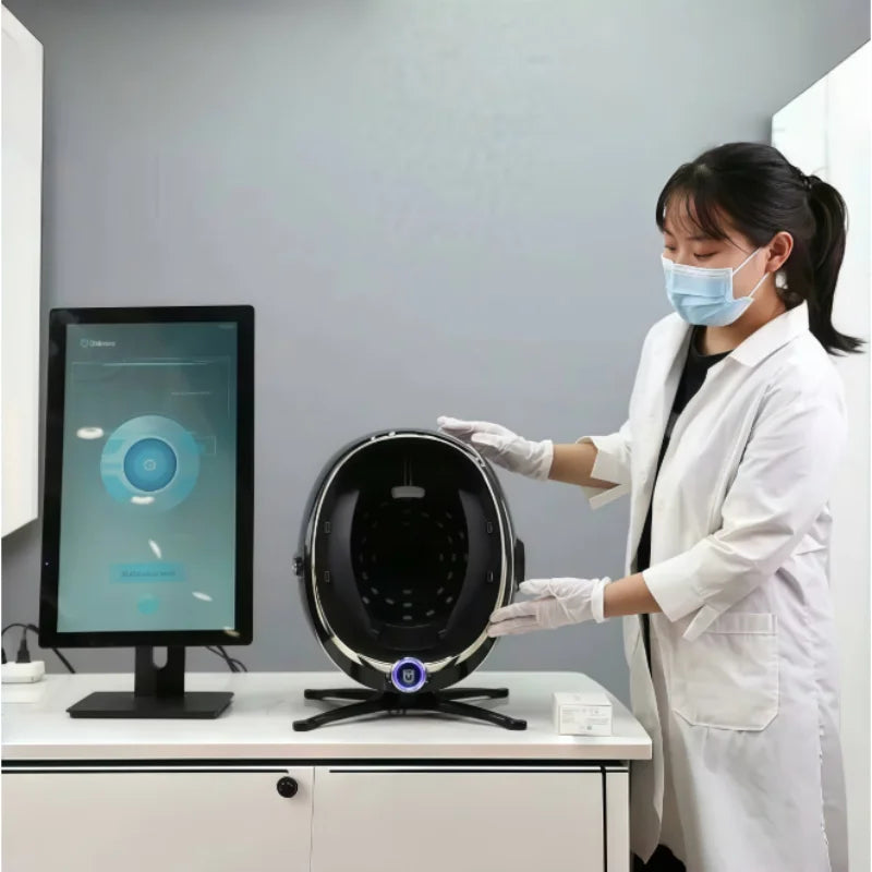Slyric Magic Mirror AI 3D Facial Skin Scanner Analyzer