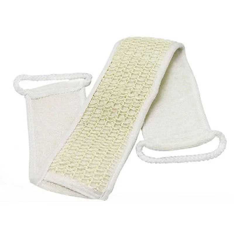 Soft Cotton Hemp Exfoliating Loofah Spa Shower Massage Glove