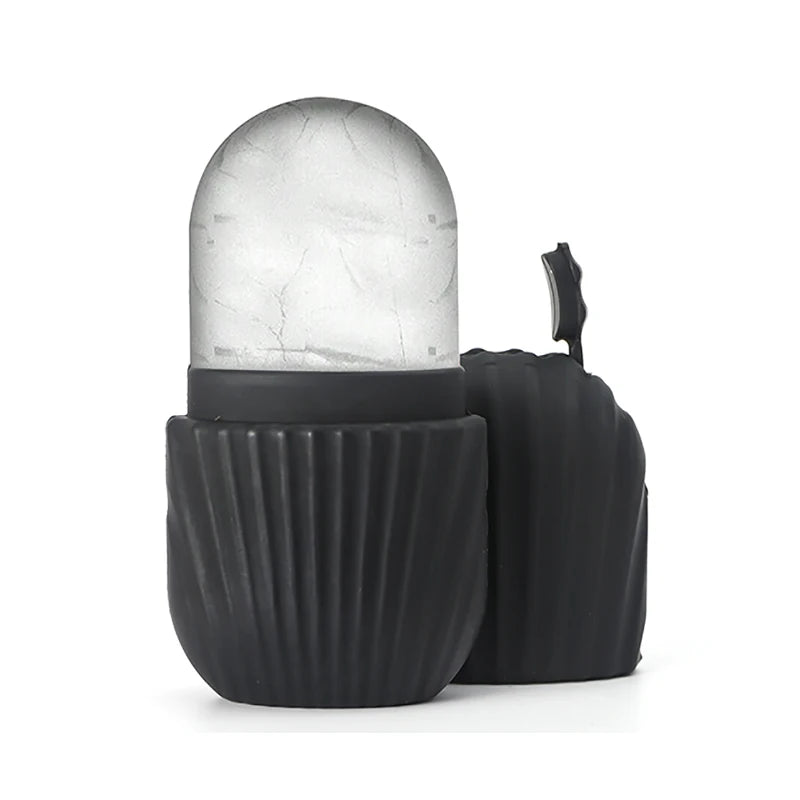 Portable Plastic Ice Face Roller And Gua Sha Facial Tools