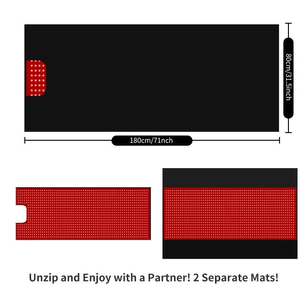 Full Body LED Red Light Sleeping Bag For Home Relaxation