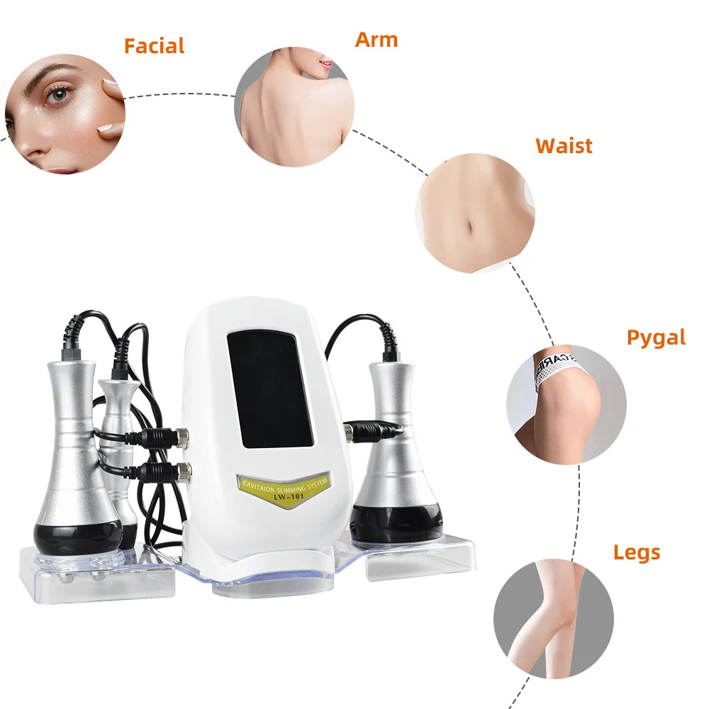 Sentidos 40K Ultrasonic Cavitation Body Slimming Skin Tightening Device