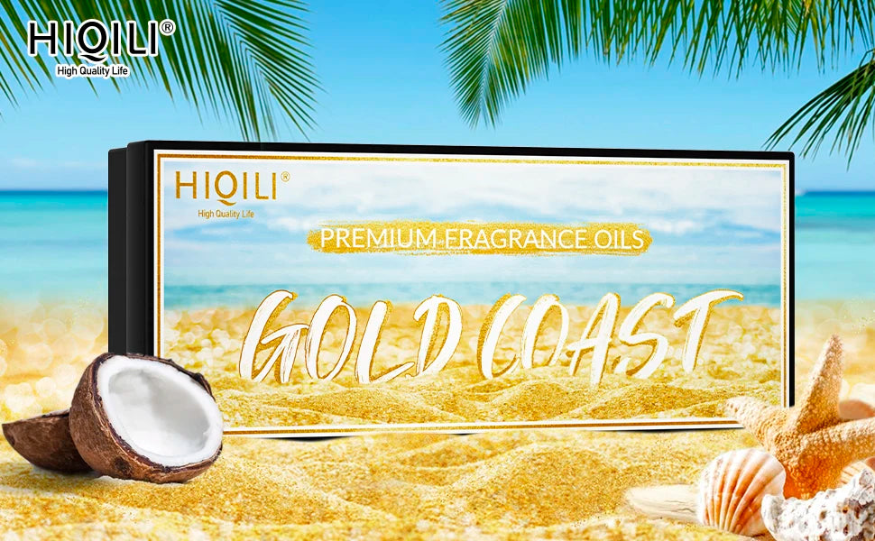 HIQILI 6 Piece Fragrance Oil Gift Set For Aromatherapy