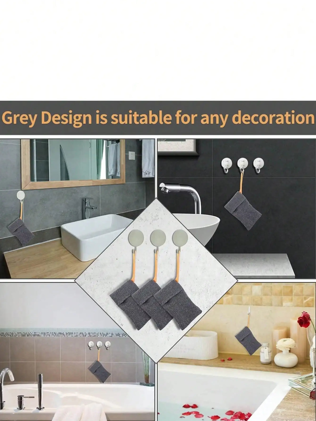 Mesh Exfoliating Soap Saver Bags With Hanging Cord For Shower