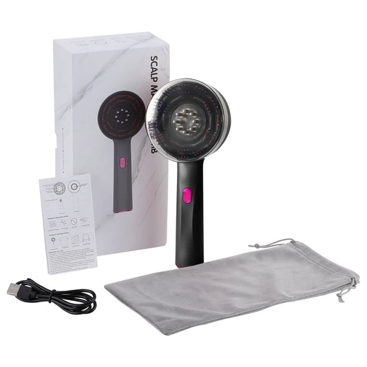 Afdeal Portable Electric Scalp Massage Comb With Kneading Modes