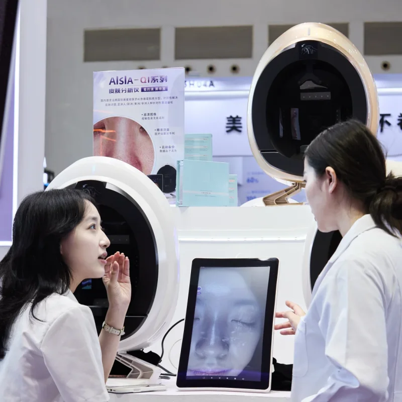Myoslim 3D Facial Skin Analyzer 8 Light Spectrum Professional Scanner