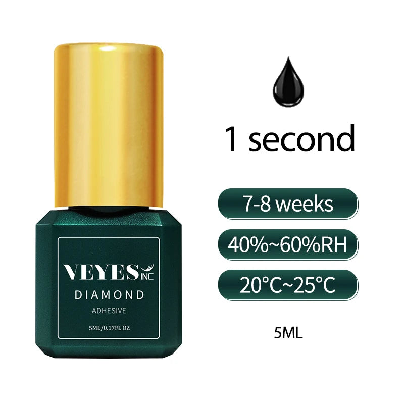 Veyes Inc Fast Drying Eyelash Extension Glue For Volume Lashes