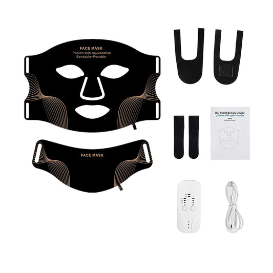 Iebilif Wireless Led Face Mask For Skin Repair And Rejuvenation