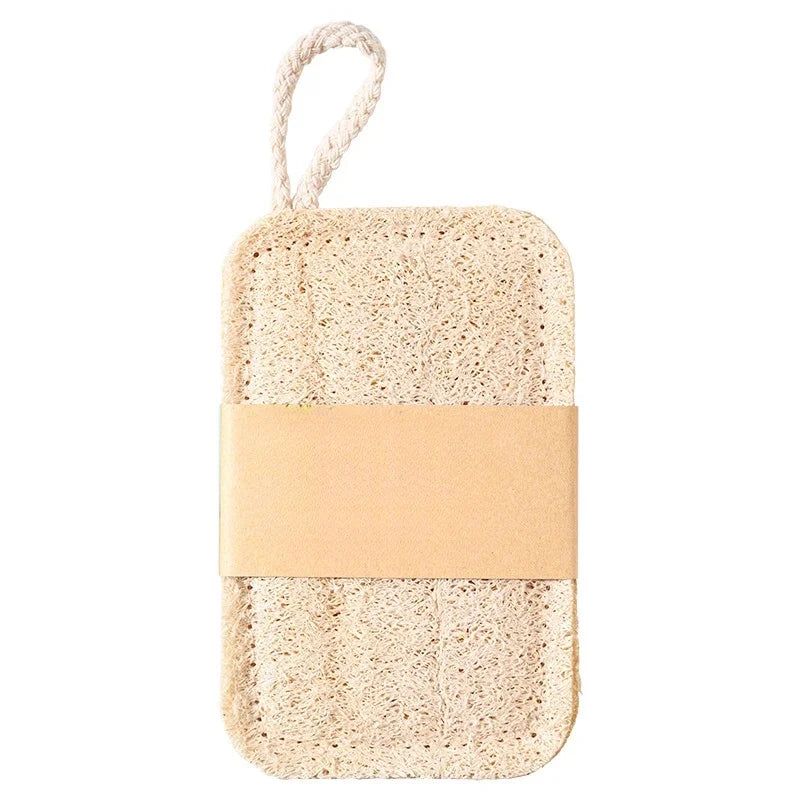 Natural Loofah Kitchen Dish Cleaning Sponges Scrubber Pad Set