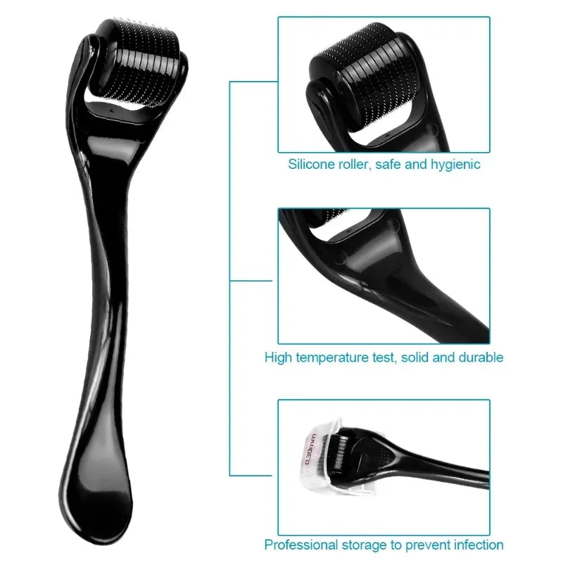 540 Needle Stainless Steel Derma Roller for Facial Hair Growth