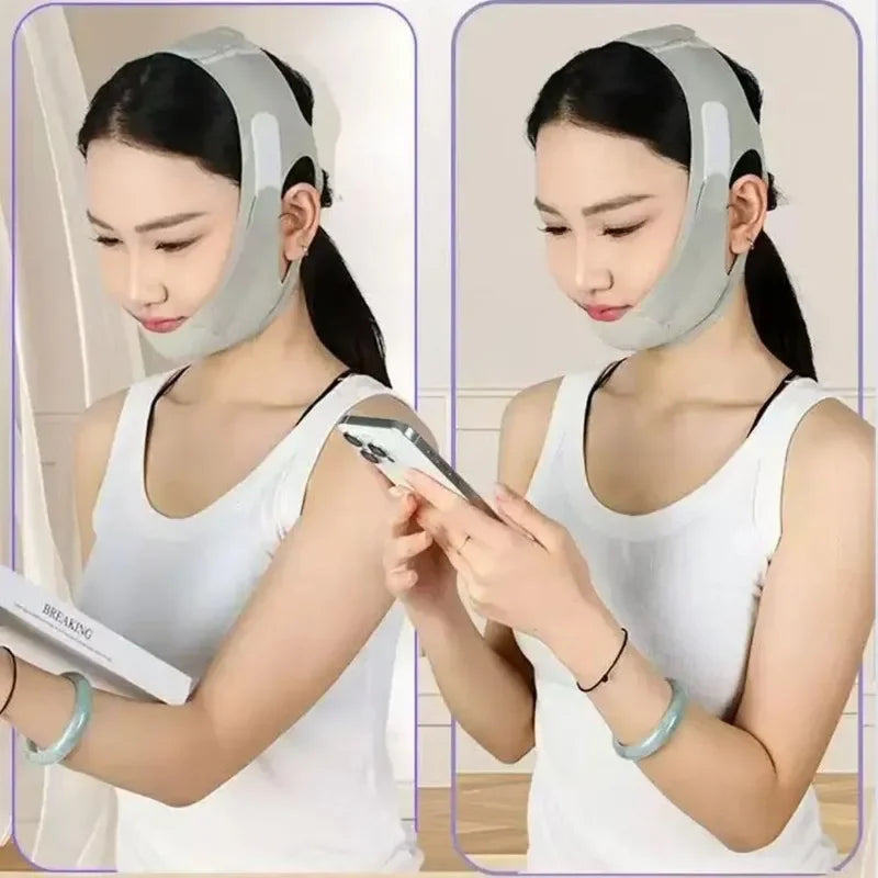Soft Face And Neck Lifting Sleep Strap For Night Care