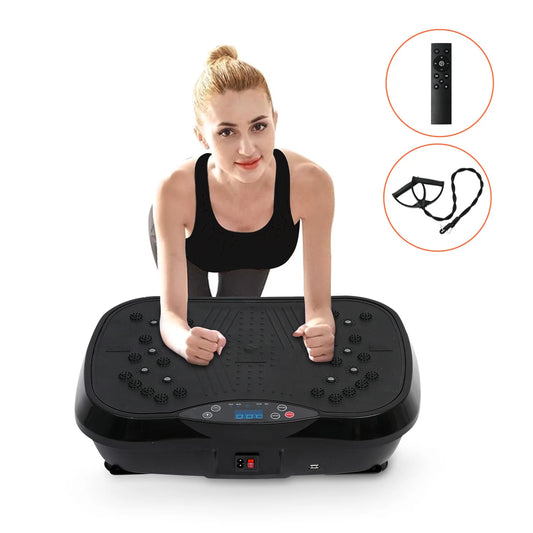 Portable Whole Body Vibration Plate Exercise Machine For Home Fitness