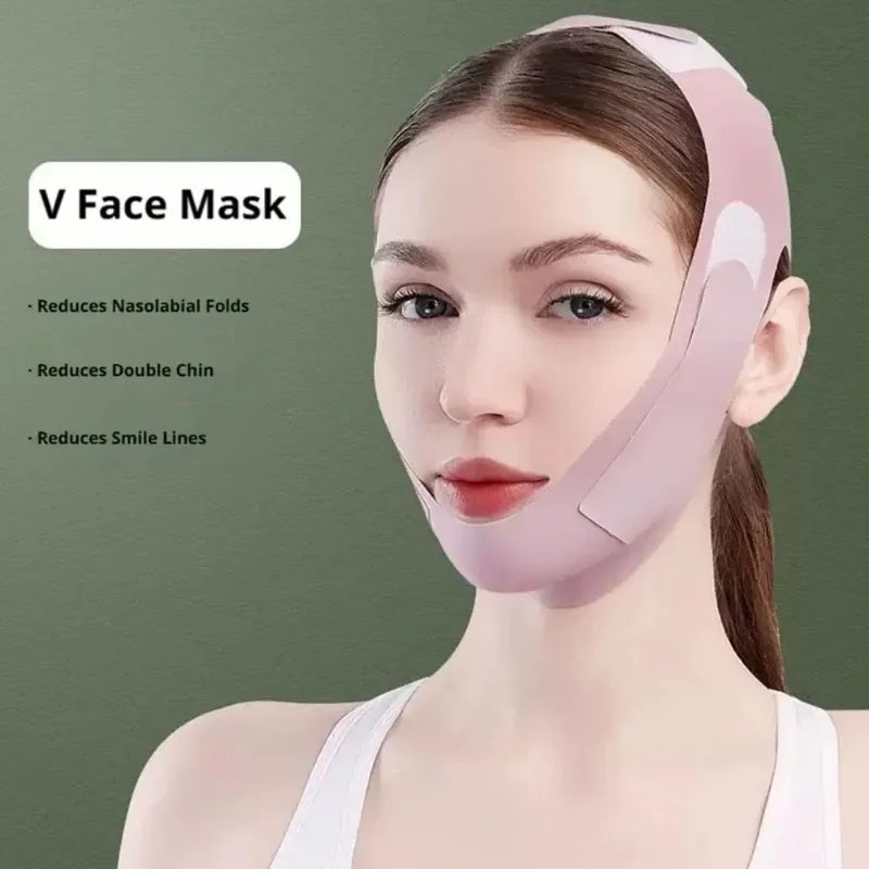 Soft Face And Neck Lifting Sleep Strap For Night Care