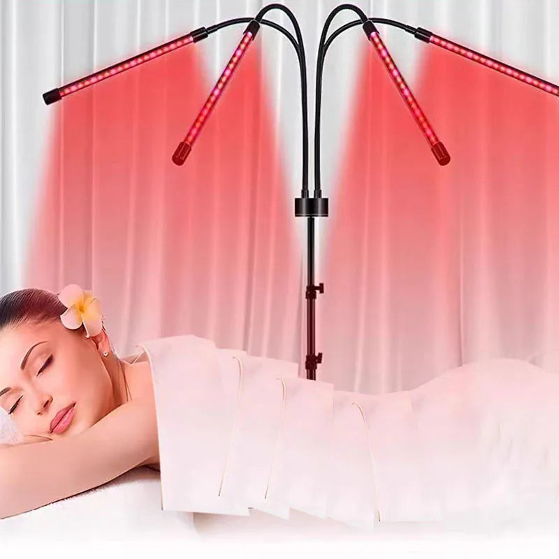 Red Light Therapy Floor Lamp With Timer And Dimming Function