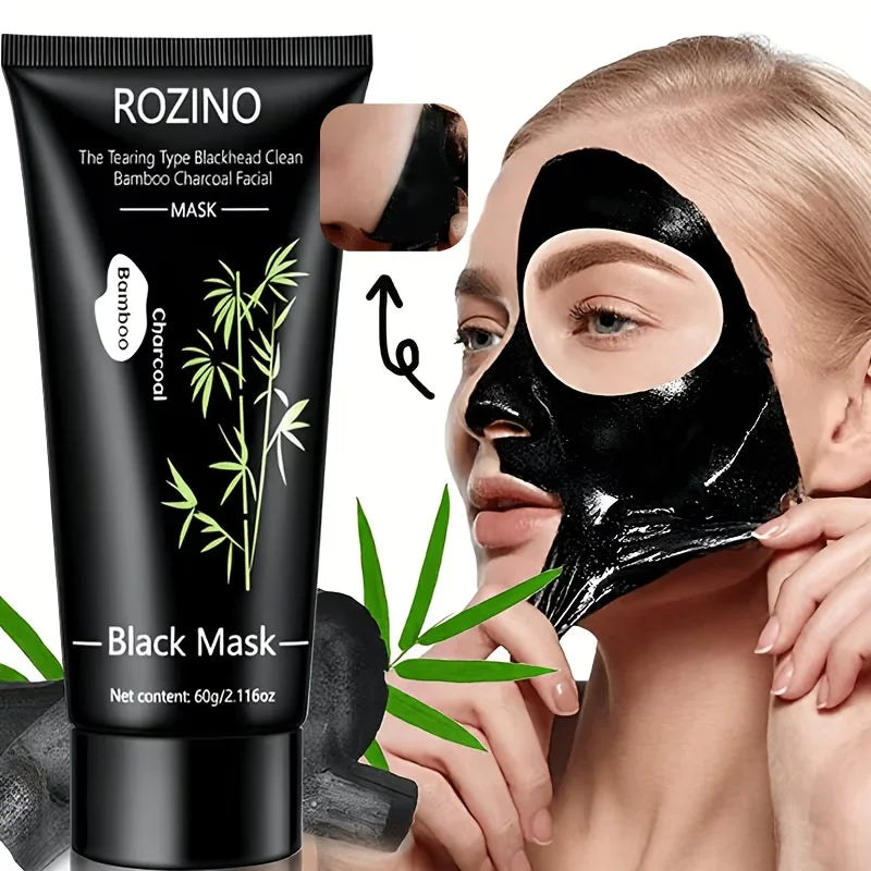 Rozino Bamboo Charcoal Facial Peel Mask For Deep Cleansing