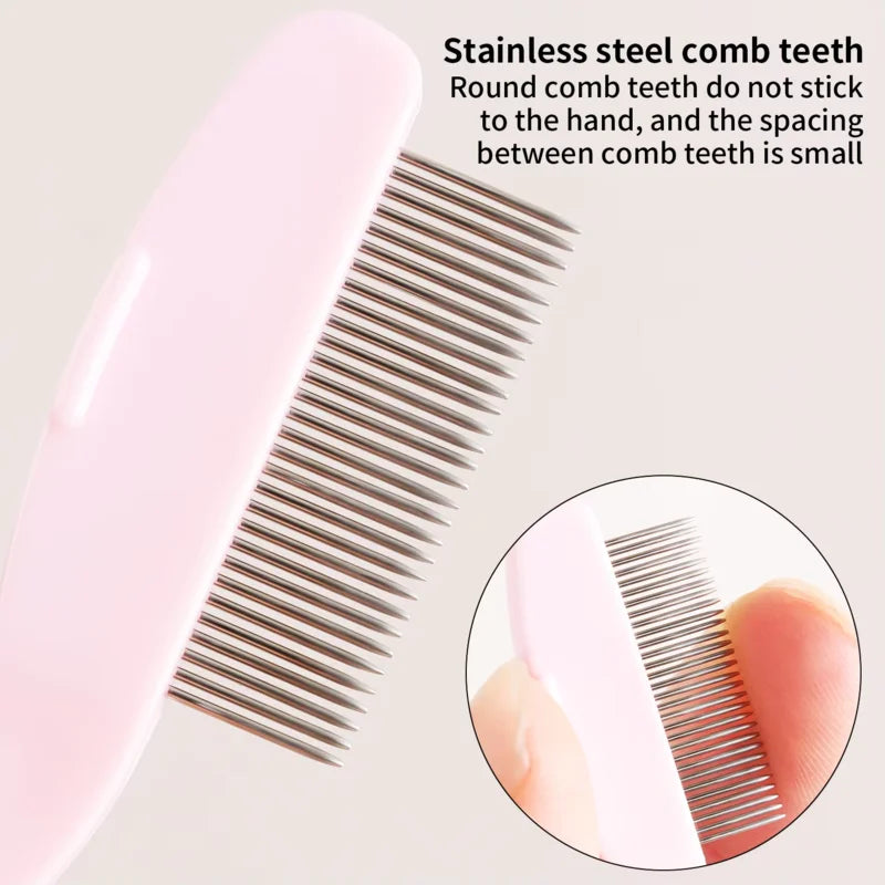 Folding Spike Lash Comb For Eyelash Extension Separation And Grooming