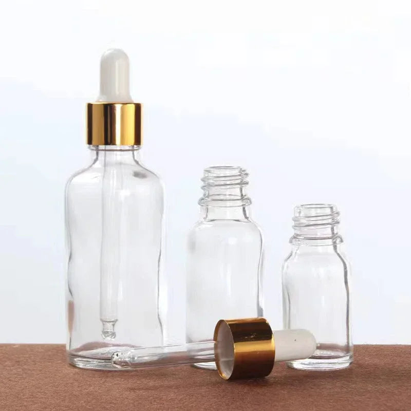 Premium Glass Dropper Bottles For Essential Oil And Aromatherapy With Funnel