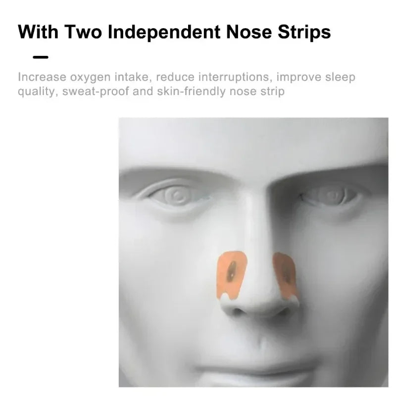 Nasal Dilator Strips for Snoring Relief and Nasal Congestion