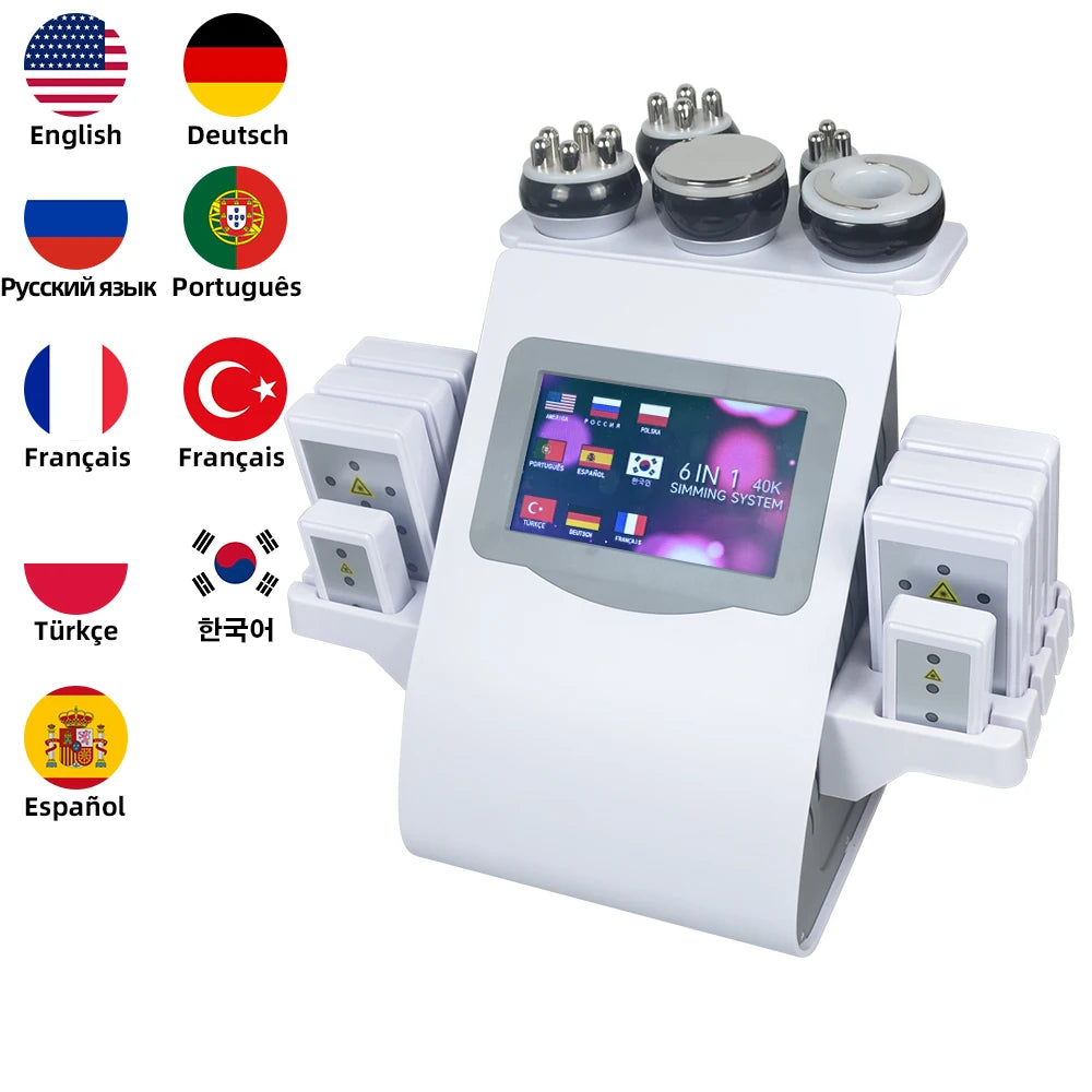 MISSHEART Ultrasonic Cavitation Body Sculpting Massage Machine