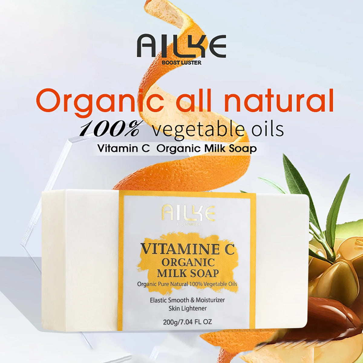 Kyliefit Organic Milk Facial Soap With Vitamin C Radiance