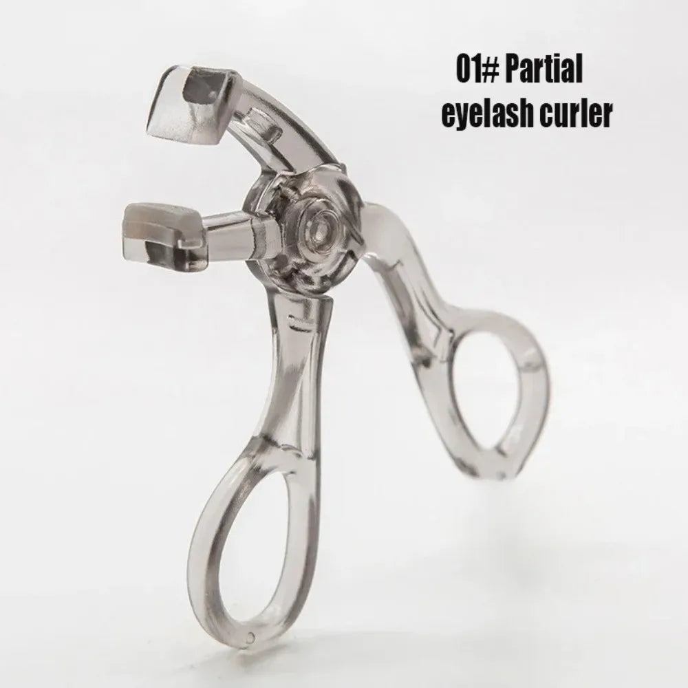 Dual Clip Eyelash Curler With Comb For Natural Waterproof Curls